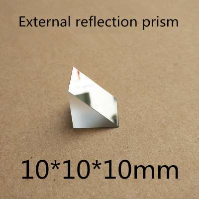 K9 right angle external reflection coating prism 10*10*10mm